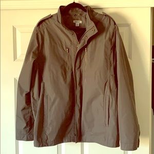 DKNY men’s rain bomber